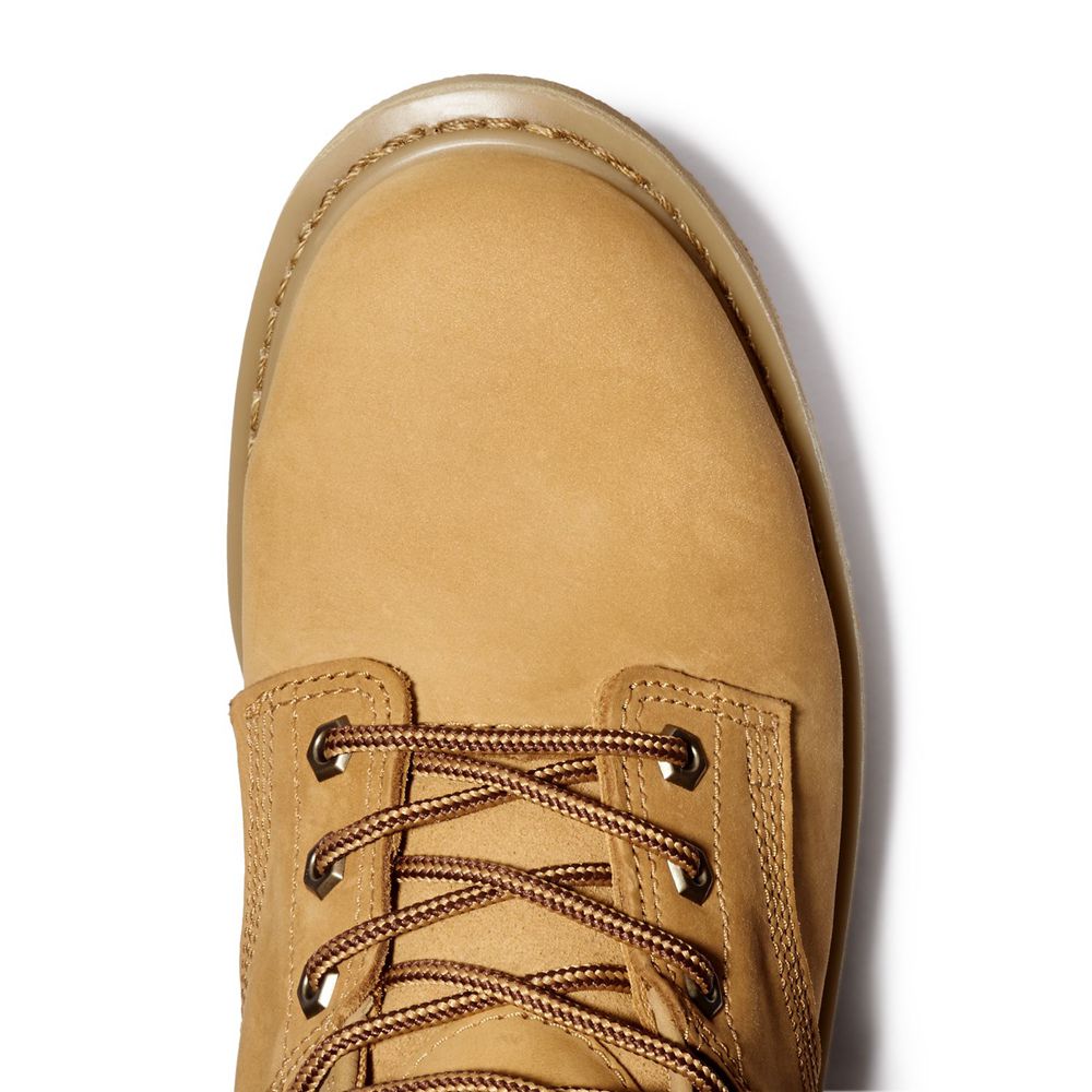 Botas de Trabajo Timberland Hombre Pro® Pit Boss 6\" Steel Toe Marrones - Chile NTJ-189502